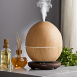 An image showcasing the step-by-step process of cleaning the Advanced Aromatherapy Diffuser