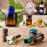 An image showcasing the step-by-step process of crafting an aromatherapy inhaler