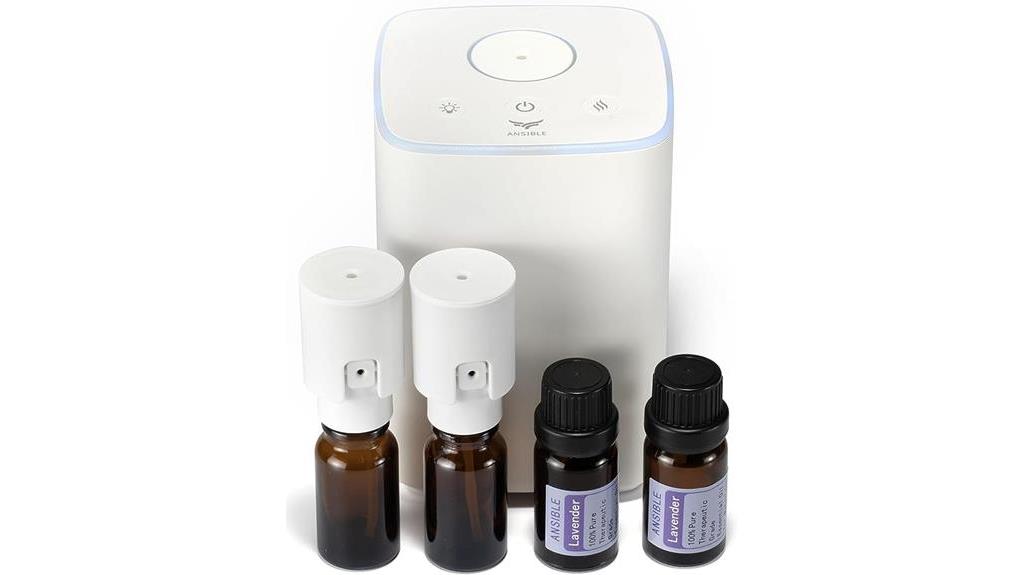 waterless diffuser for aromatherapy