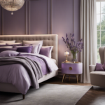 An image of a tranquil bedroom scene with soft, dimmed lighting
