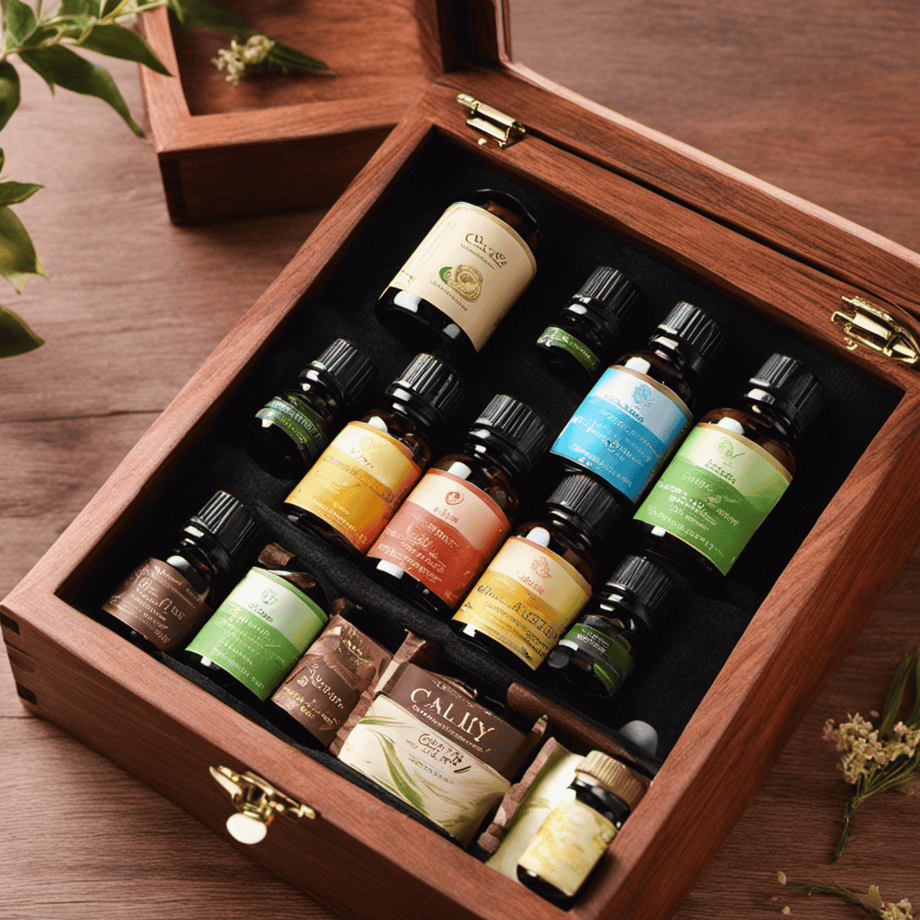 An image showcasing the Calily™ Premium Aromatherapy Essential Oil Basic Starters Gift Set