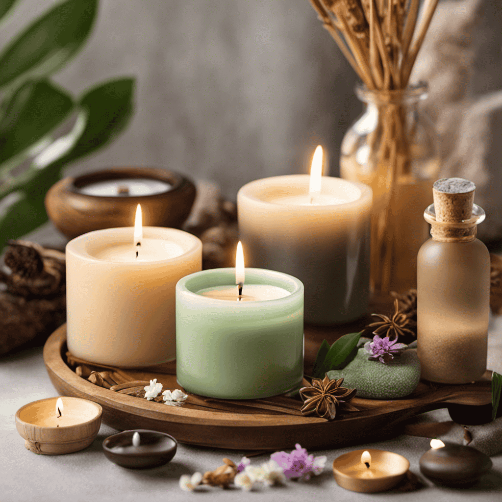 An image showcasing a serene and inviting spa setting