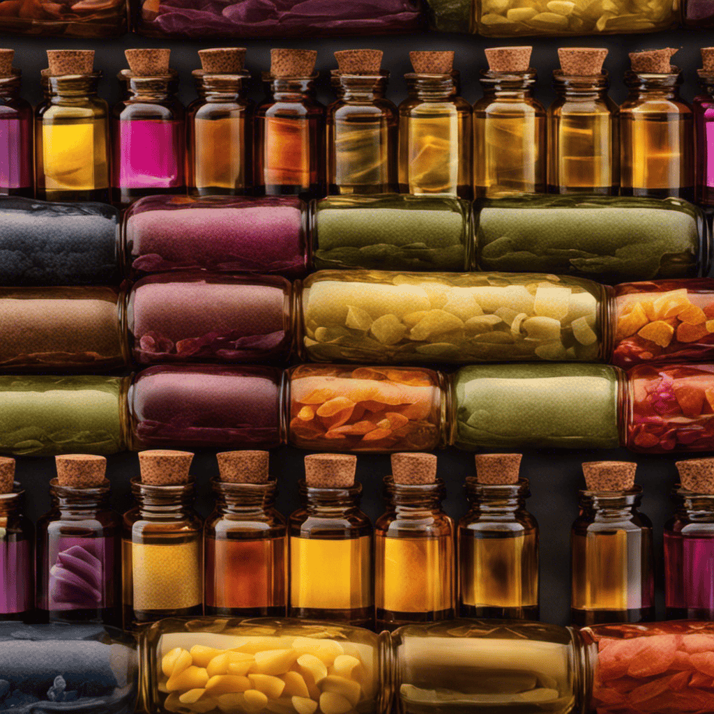 An image showcasing a variety of aromatherapy oils
