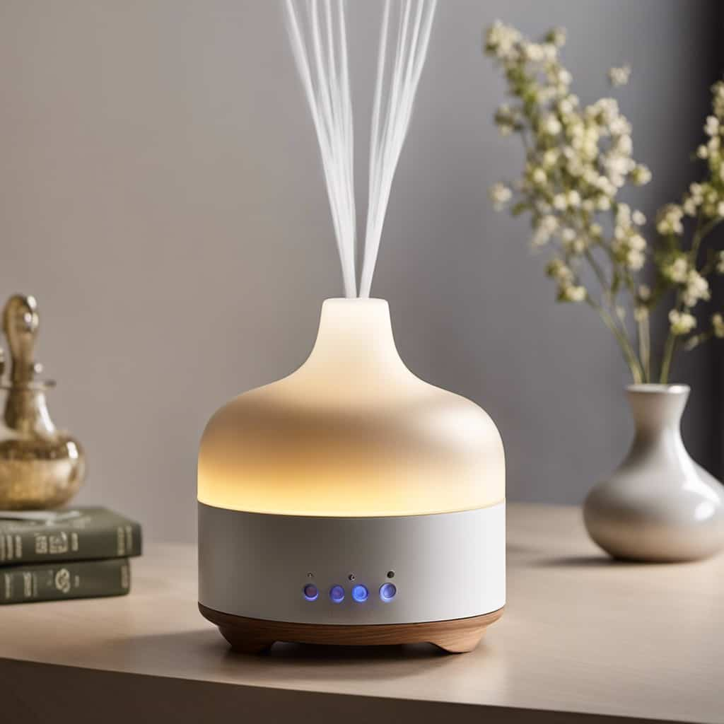 aromatherapy diffuser for hvac