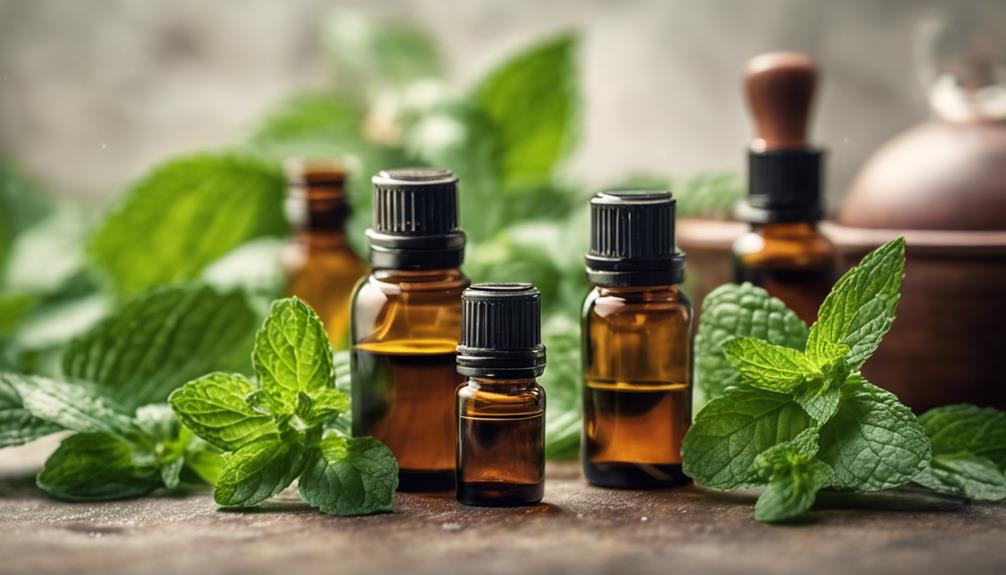 choosing peppermint essential oil