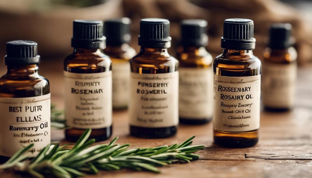 choosing rosemary essential oil