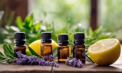 cleaning with natural essential oils