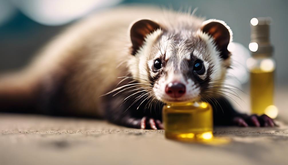 essential oils harm ferrets