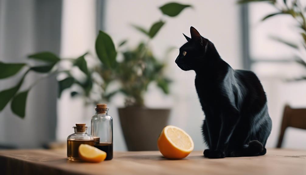 essential oils repel cats