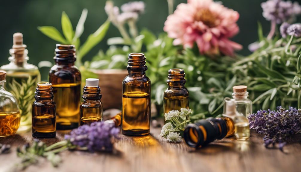 exploring essential oil scents