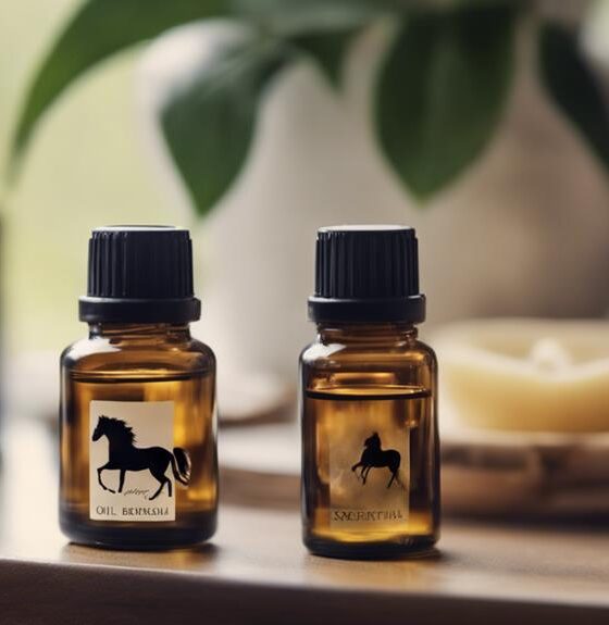 horse care with aromatherapy