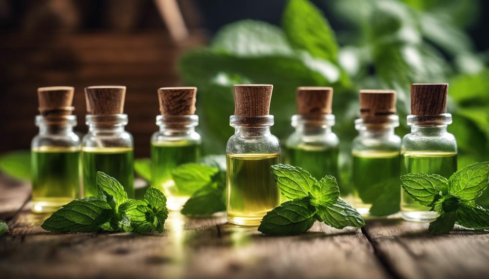 peppermint oils for aromatherapy