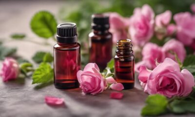 rose geranium essential oils