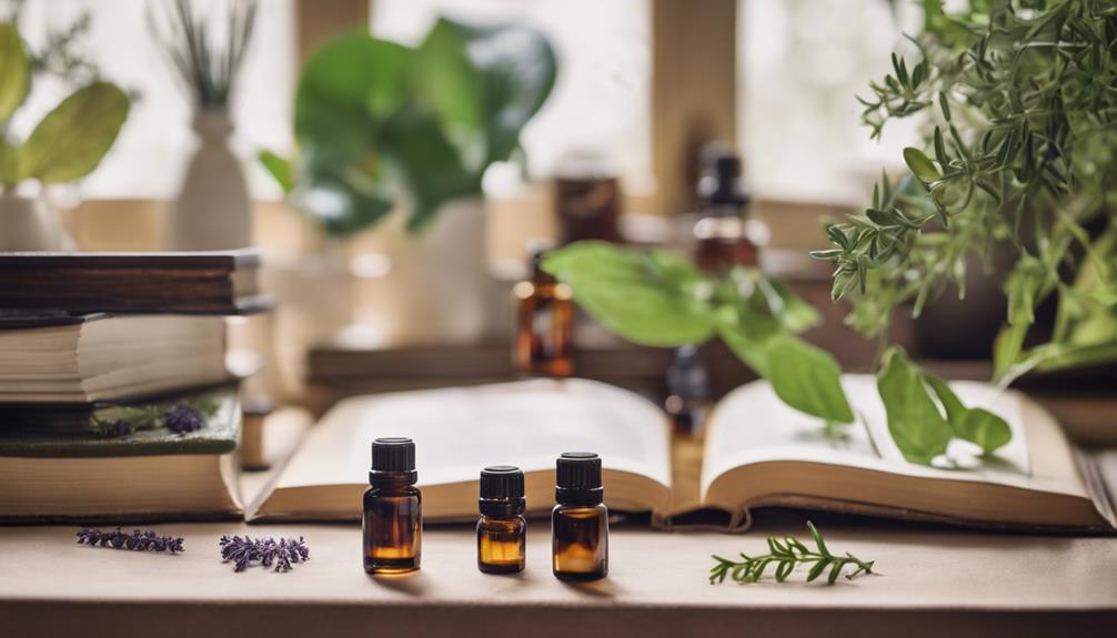 selecting essential oil book