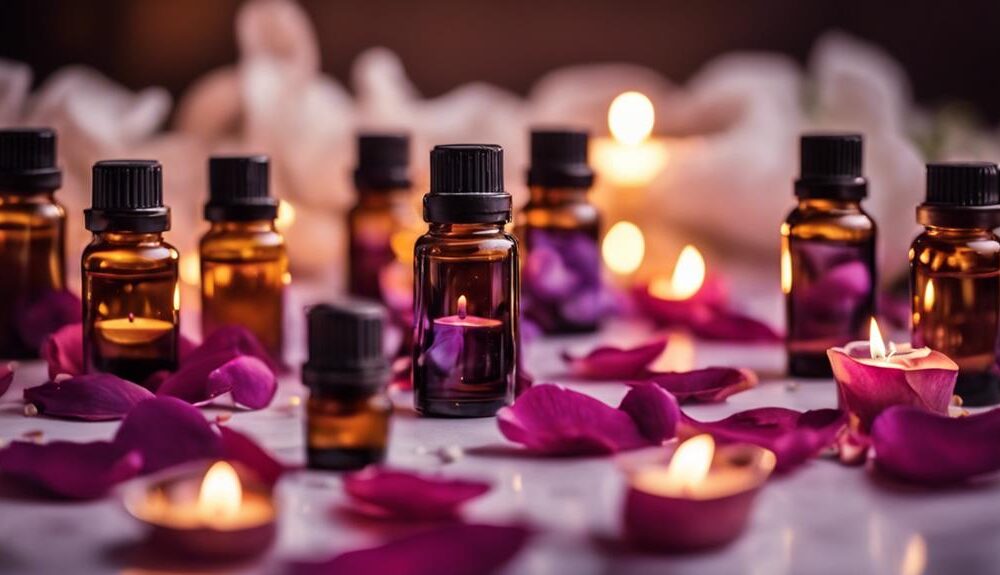 sensual massage with essential oils