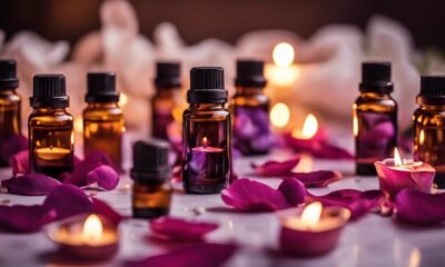 sensual massage with essential oils