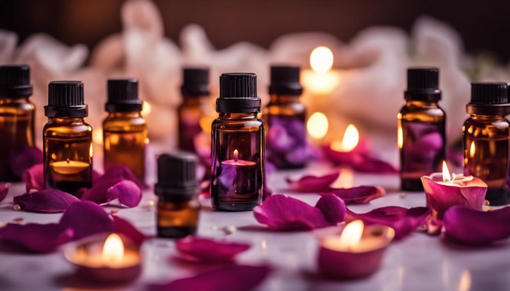 sensual massage with essential oils