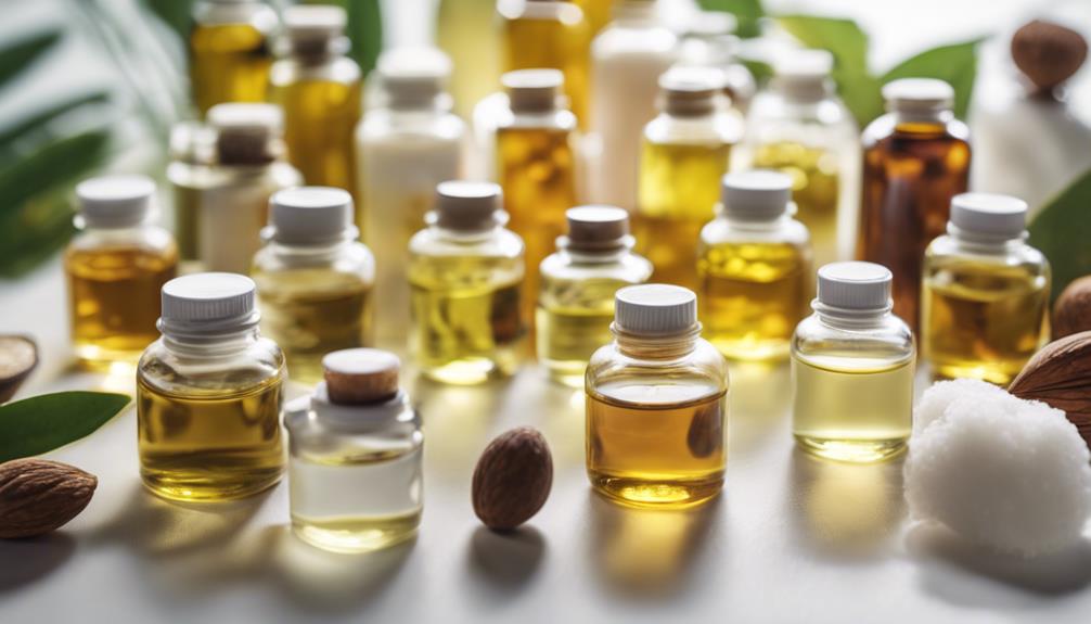testing carrier oils on skin