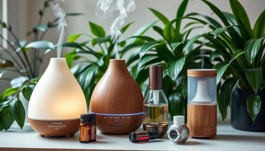 essential oil diffuser types