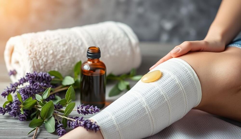 natural recovery with essential oils