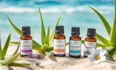 sunburn relief with essential oils