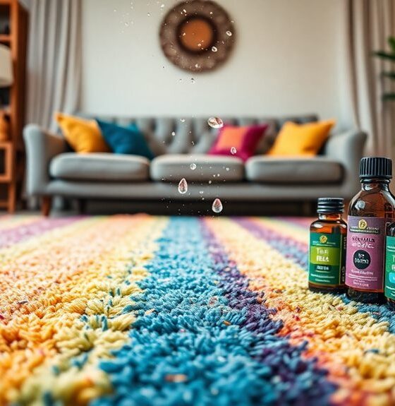 essential oils for carpets