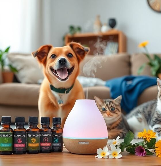 pet odor essential oils