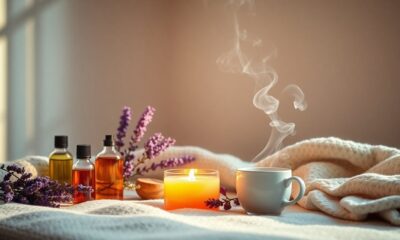 aromatherapy candle mood booster