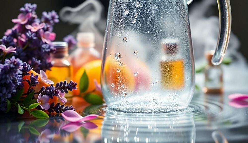 aromatherapy oils water blend