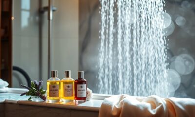 aromatic shower luxury experience