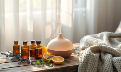 calming invigorating essential oil blends