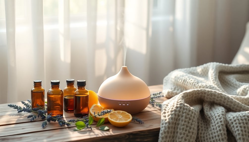 calming invigorating essential oil blends