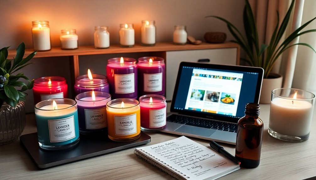 candle business marketing strategies