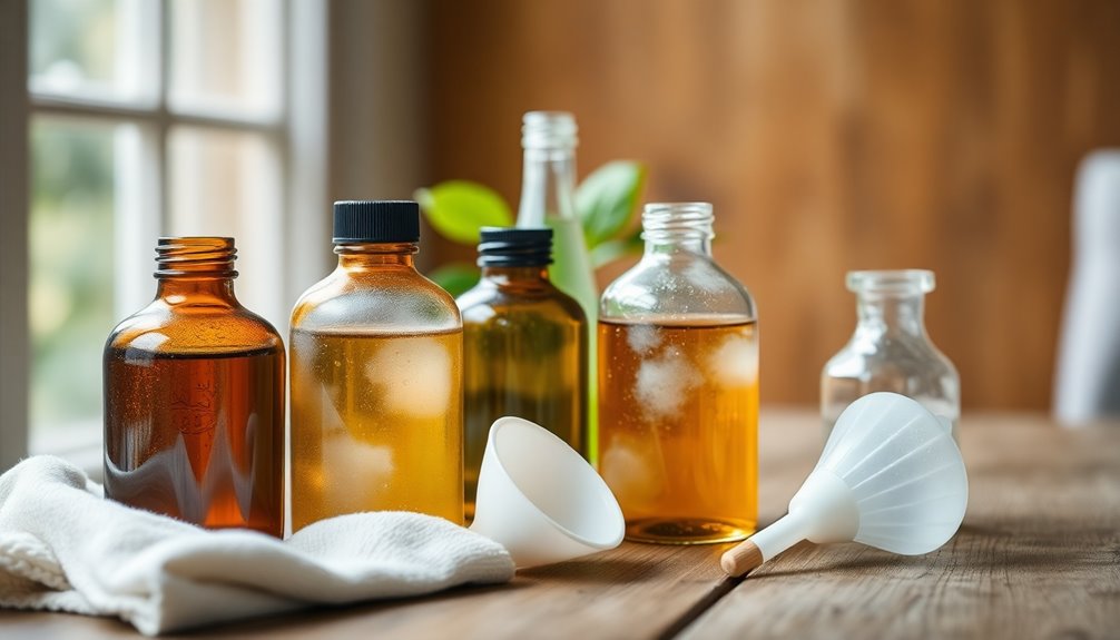 clean aromatherapy bottles easily