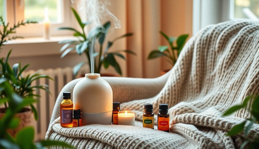 cozy home essential oil blends