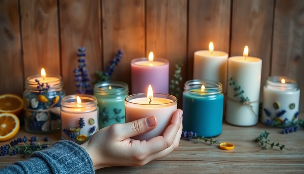 creative candle crafting projects