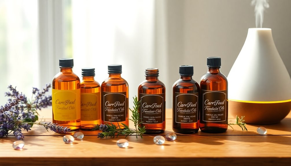 essential oils carrier oils