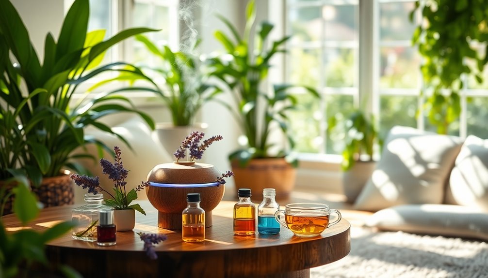 healing through essential oils