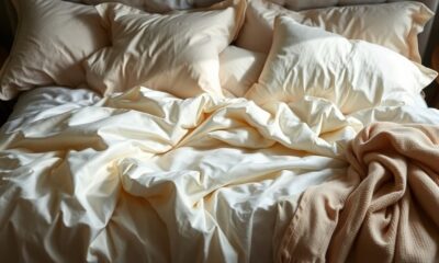 luxurious bed sheet materials