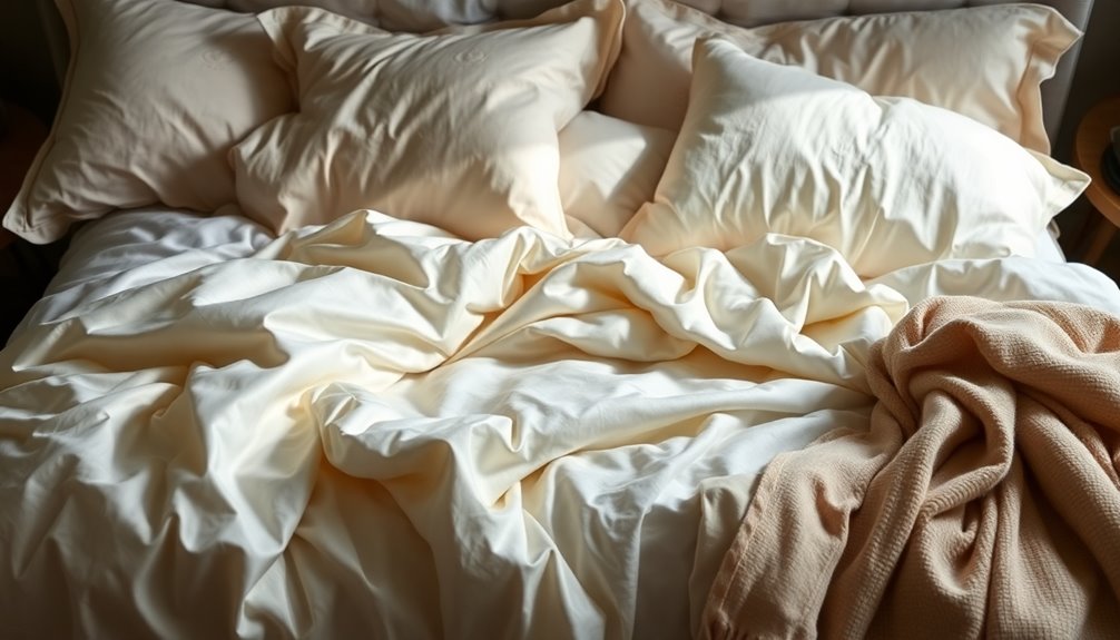 luxurious bed sheet materials