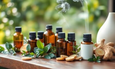 natural cough relief oils