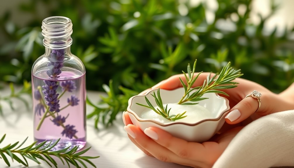 nourishing cuticles with essential oils