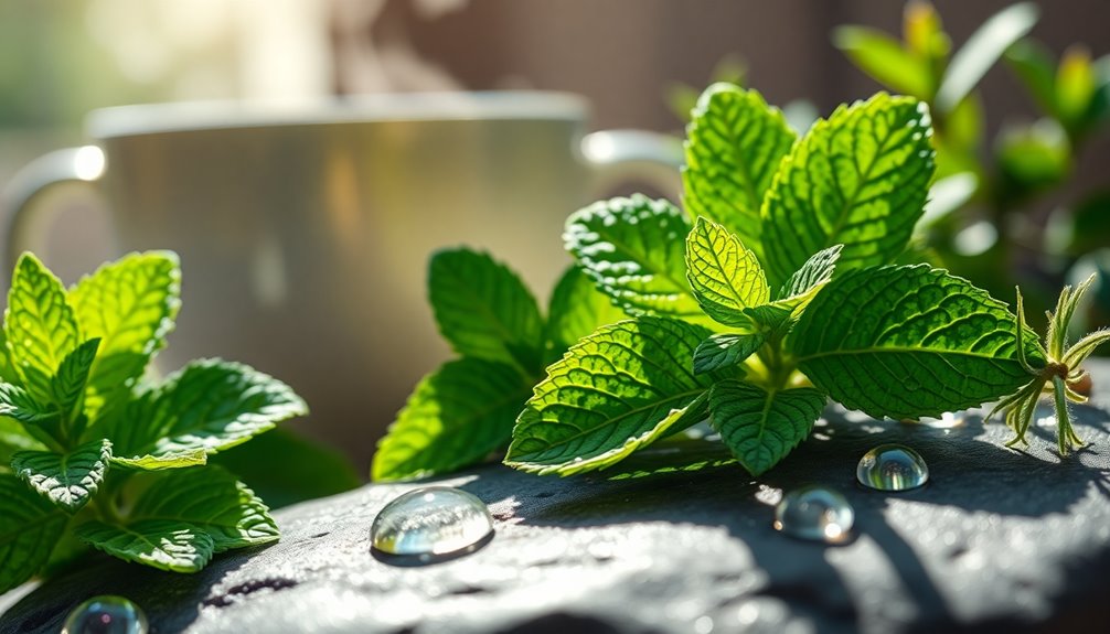 peppermint aids respiratory health