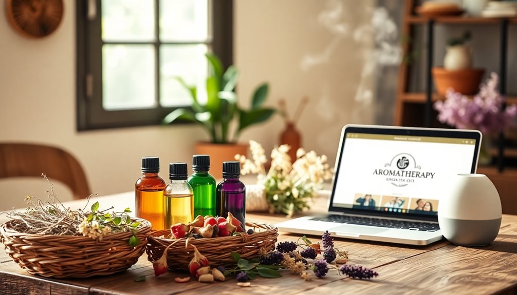 promote your aromatherapy products