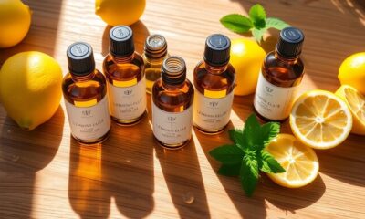 refreshing lemon essential oils