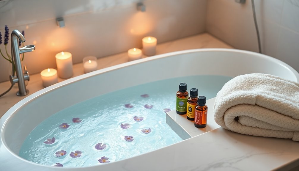 relaxing bath essential oils