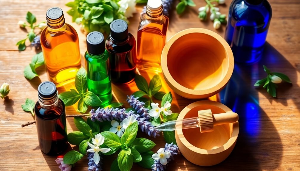 selecting suitable essential oils