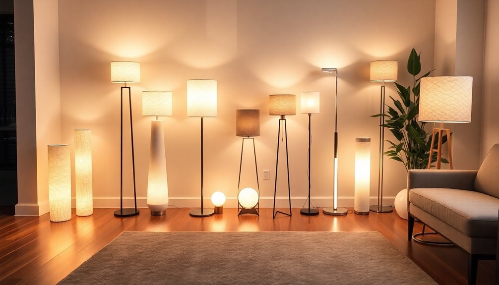 stylish floor lamps 2024