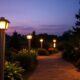 stylish outdoor solar lighting