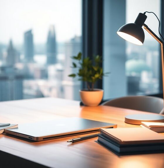 stylish workspace desk lamps